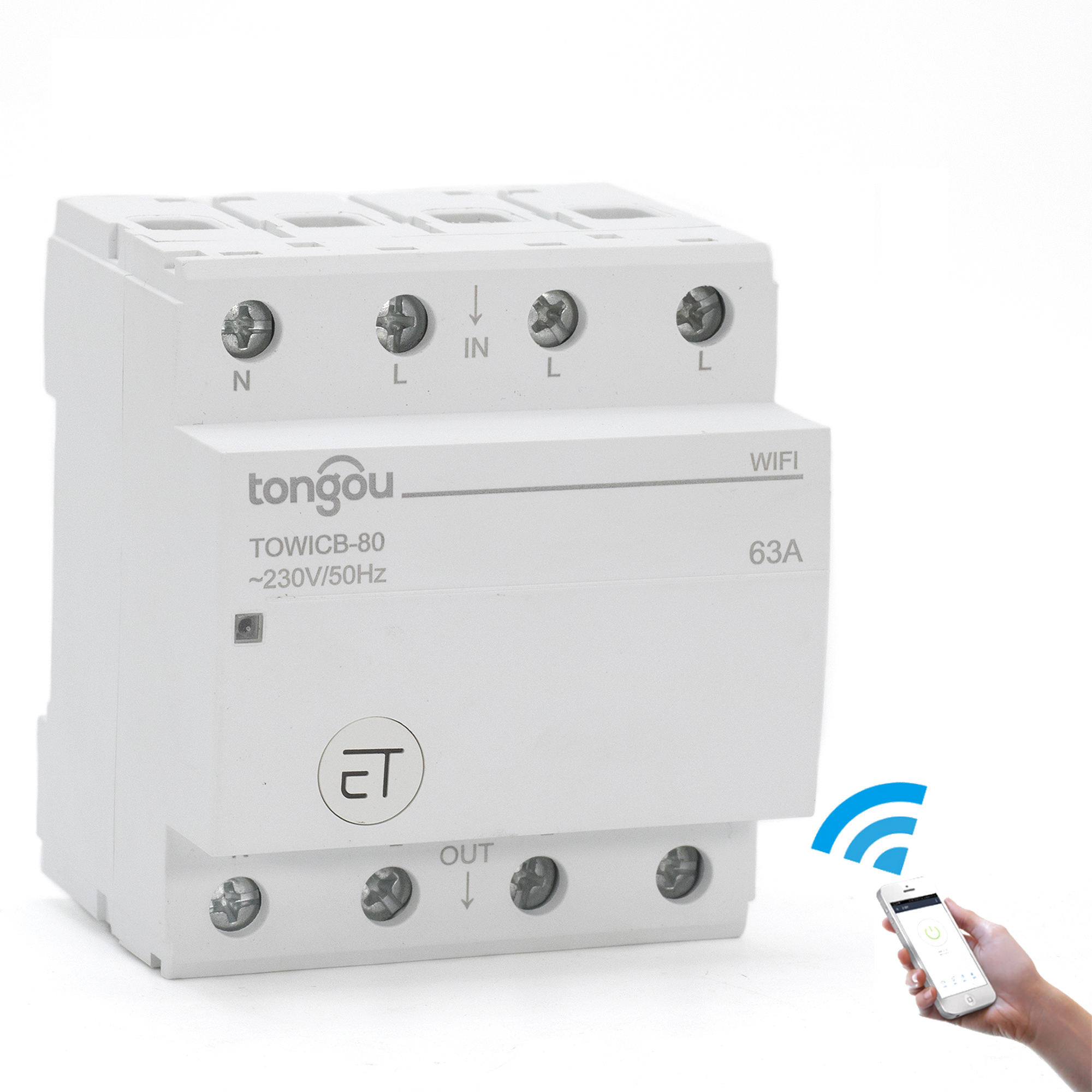 Disyuntor inteligente WiFi Control remoto TOWICB-80