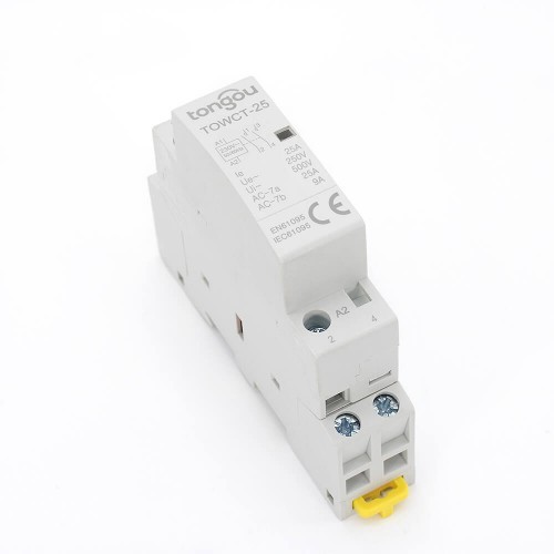 25 amp 2 Pole Household Modular Contactor TOWCT-25 | TONGOU