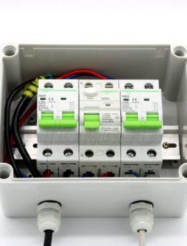 TOU1-63 IP67 หน่วยจำหน่ายไฟฟ้ากันน้ำสำหรับผู้บริโภค