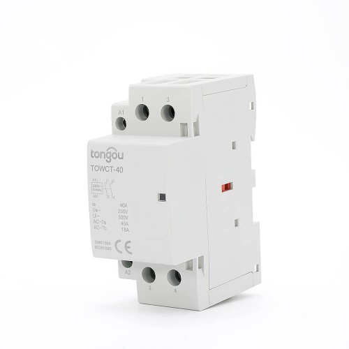 2-полюсен 40A модулен контактор за домашен модул