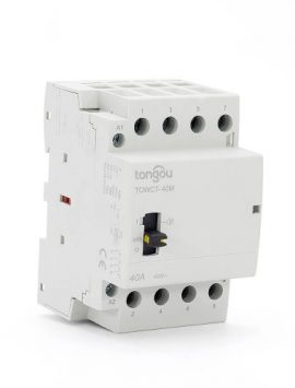 Contactor modular doméstico con riel DIN TOWCTH-40/4 | TONGOU