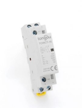 Contactor modular de alta calidad para el hogar con riel DIN 2P 2NO AC