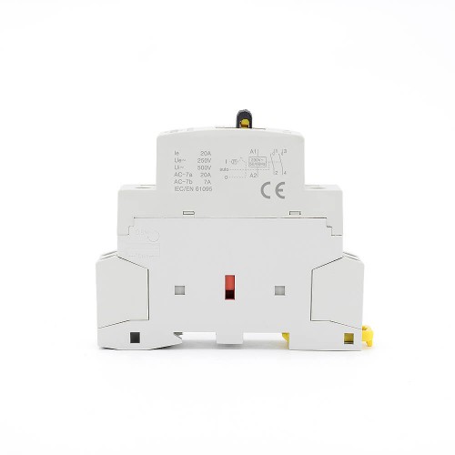 TOWCTH 2P AC Modular Contactor With Manual Control Switch