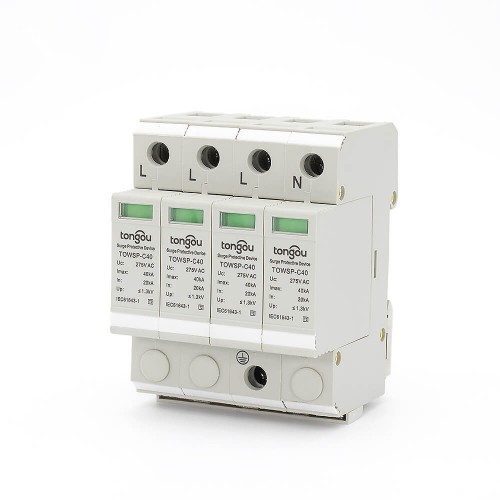 TOWSP-C40 SPD устройство AC 4P защита от пренапрежение
