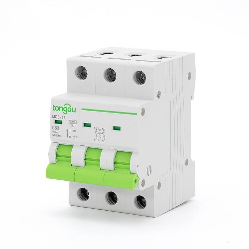 High Quality 63A MCB Switch Mini Circuit Breaker TOMC5-63