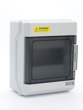 6ウェイIP66PC防水分電盤スイッチボックスブレーカーボックス