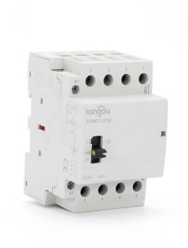 Interruptor contactor de 63 polos y 4 amperios TOWCTH-63/4 - TONGOU