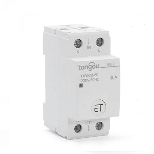 Interruptor Control Remoto eWeLink WiFi Disyuntor TOWICB-80 1
