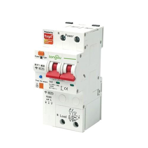 TO-Q-ST263JWT Metering Wifi Smart Circuit Breaker With Energy Monitoring