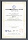 TONGOU-ISO9001-сертификат
