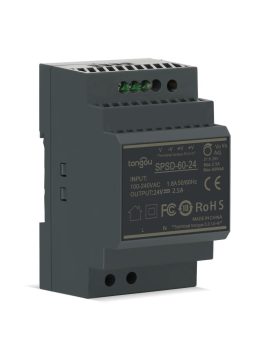 Din Rail Switching Power Supply Device SPSD 24V 2.5A Tongou 100-240V 50/60Hz