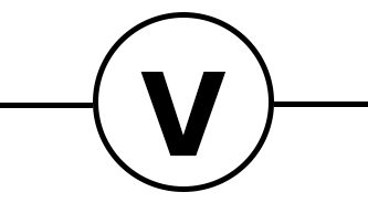 Voltmeter Symbol - Letter V